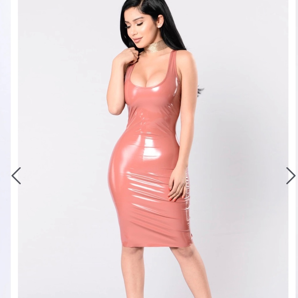 Fashion Nova Latex dress